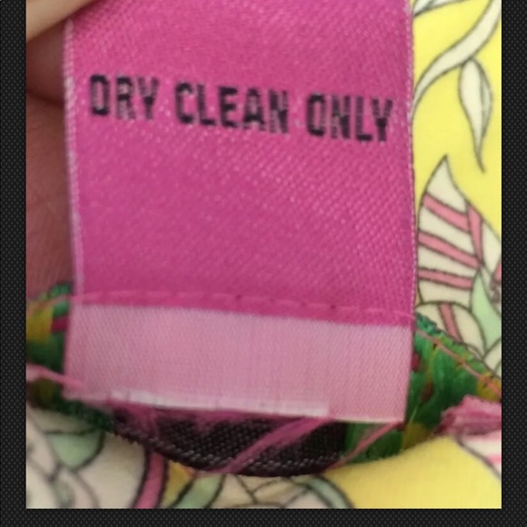 TIBI Stretch Pencil Floral Yellow Skirt Size 2 - Picture 7 of 7